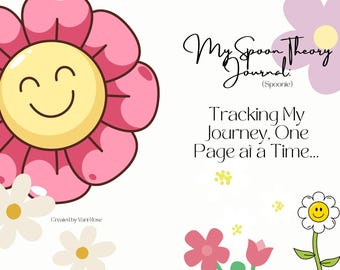 Spoon Theory Journal for Spoonies – Daily Symptom Tracker PDF