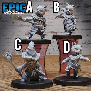 Cat Party Miniatures