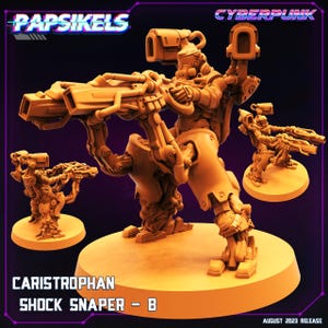 Shock Snaper B Miniature 32mm Scale