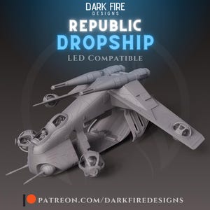 Republic Dropship 35mm Scale