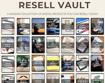 1 MILLION Digital Products Mega Bundle | Entire Store Collection | PLR & Commercial Use