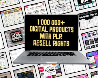 100K Digital Products Mega Bundle | Entire Store Collection | PLR & Commercial Use