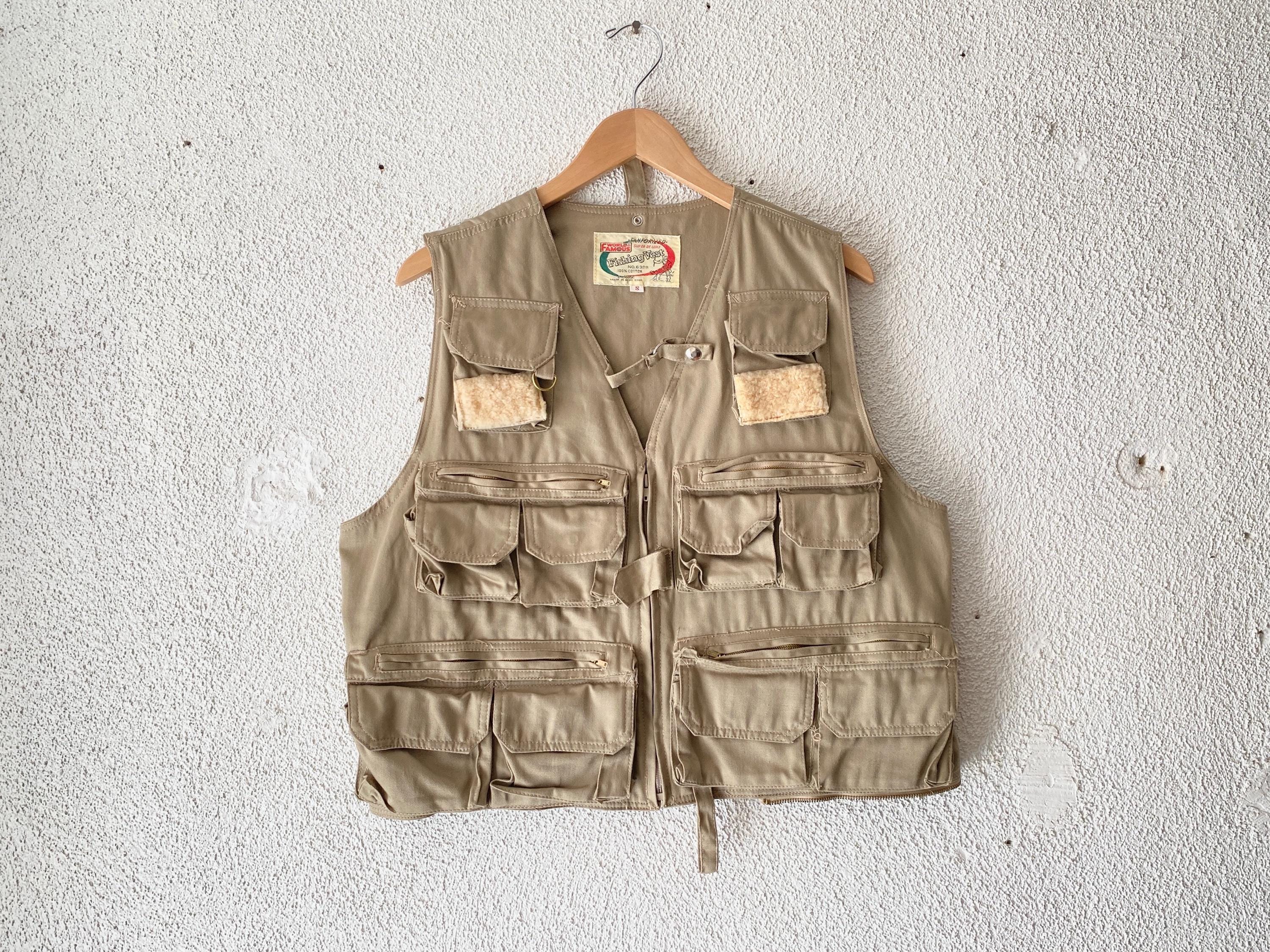 70s Fishing Vest - Etsy