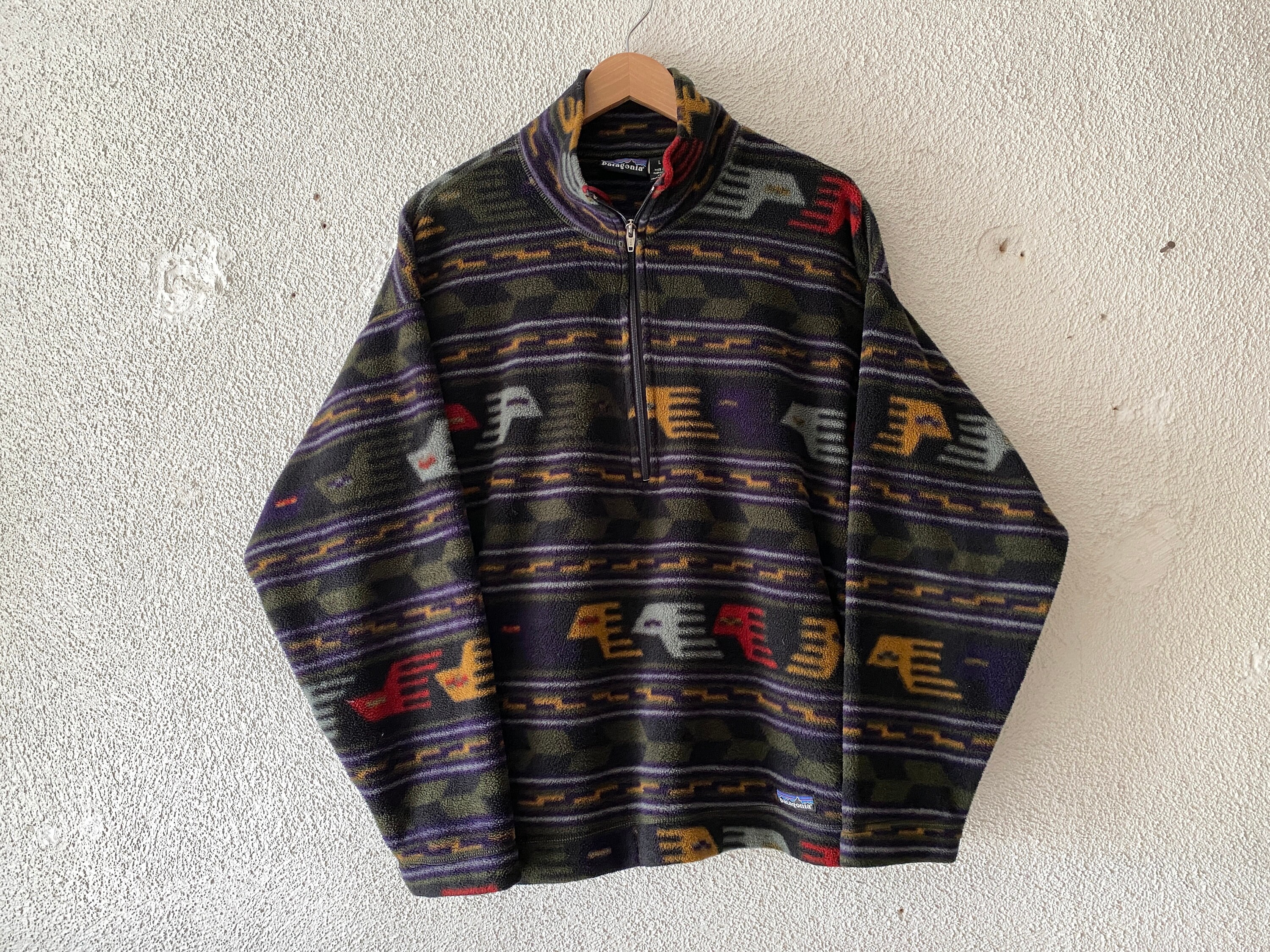 Fall 1995 Patagonia 1/2 Zip Fleece Vintage 90s Made in USA - Etsy