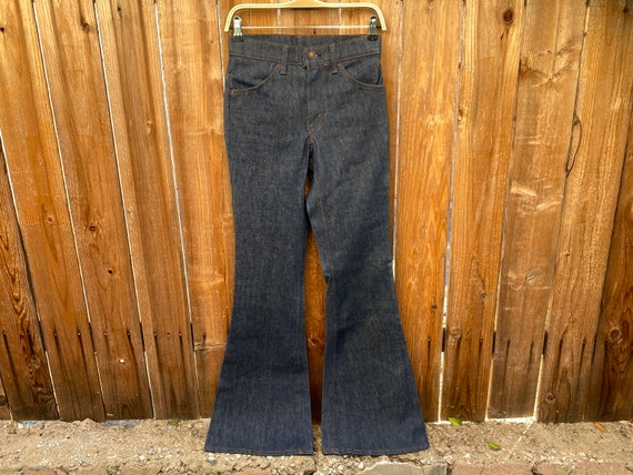 NOS 1981 Levis 684 Big Bellbottom Jeans Vintage E… - image 4