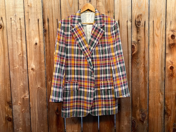 Madras blazer hotsell