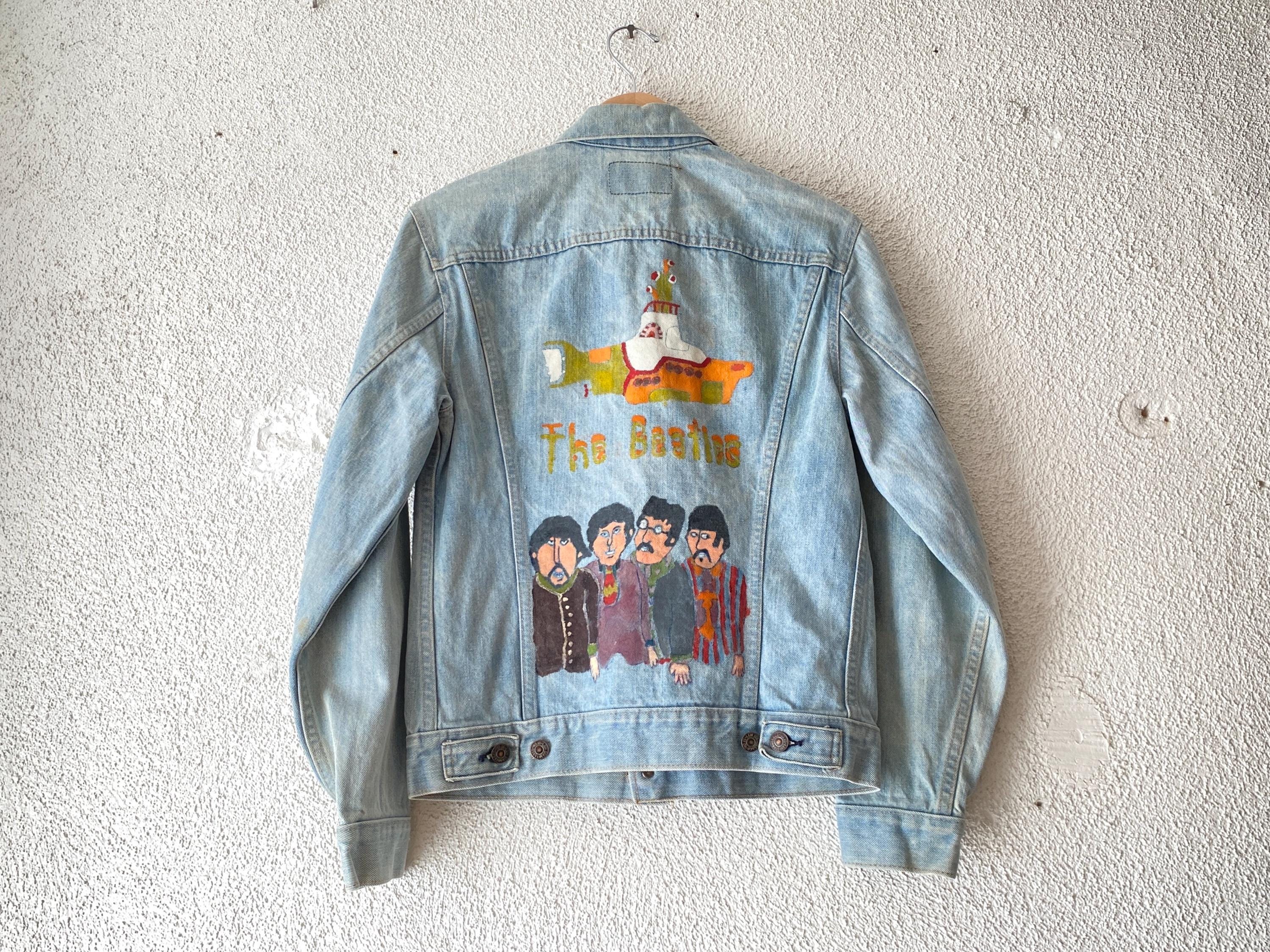 The Beatles Denim Jacket - Etsy