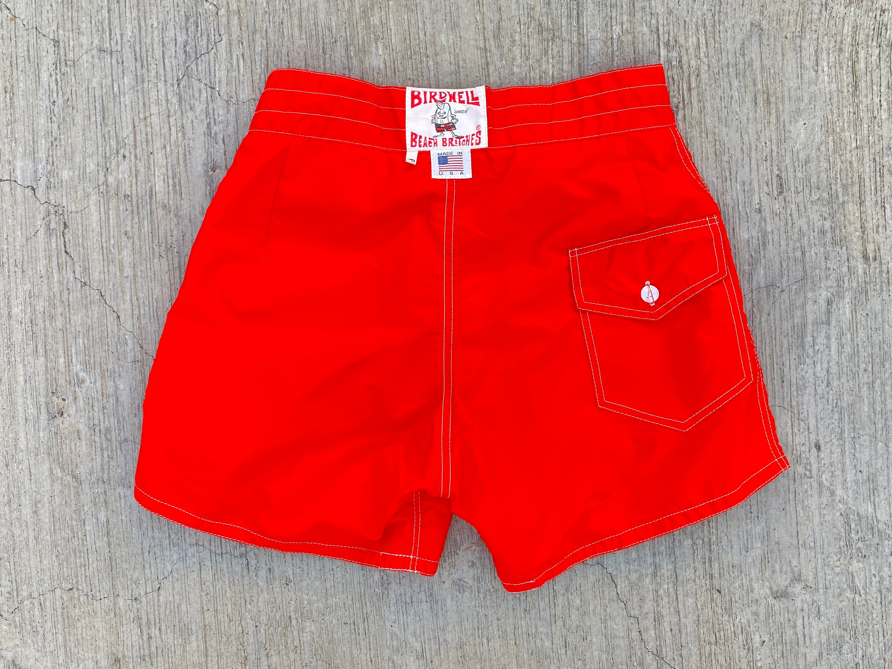 31 BIRDWELL HERRINGBONE CAMP SHORT-