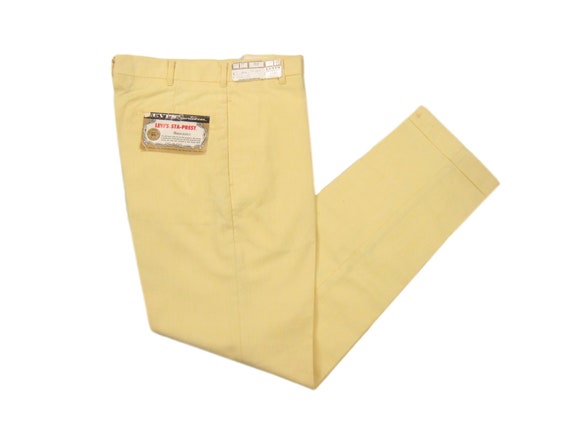 NOS 1960s Levis Sta Prest Skinny Slacks Vintage Re