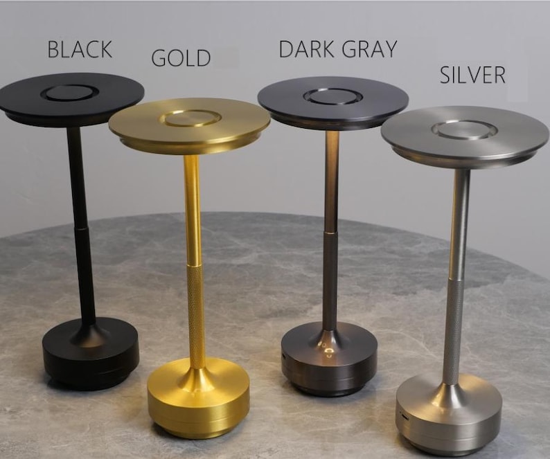 Table Lamp | Portable LED Rechargeable Lamp for Home, Restaurants, and Hospitality Spaces image 3