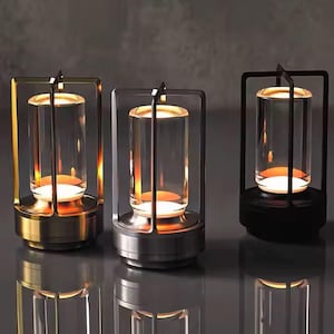 Cordless Table Lamp | Portable LED Rechargeable Lamp for Home, Restaurants, and Hospitality Spaces