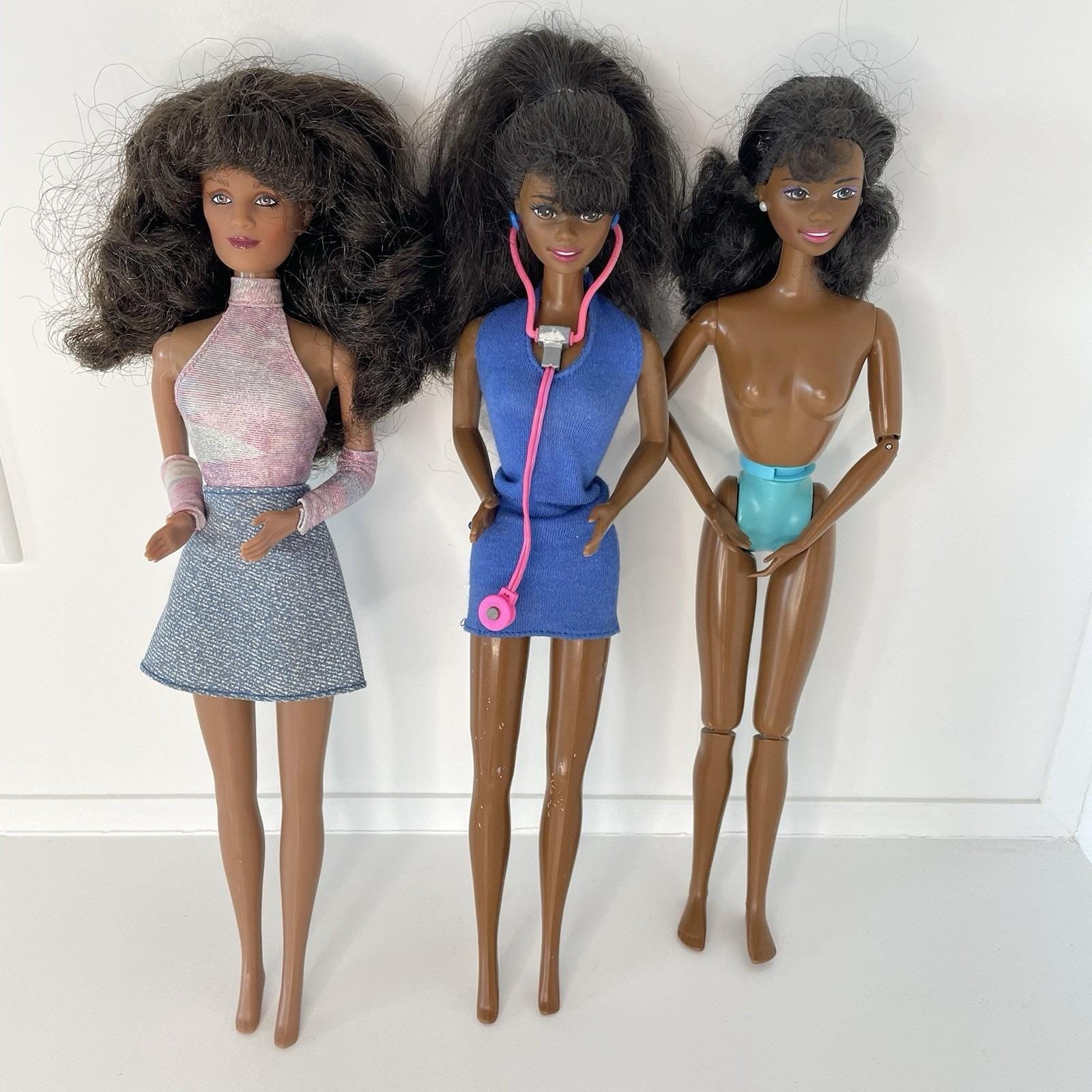 Black Barbie Doll 90s - Etsy