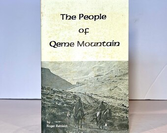Rare "The People of Qeme Mountain" Historical Vintage Book on Lesotho, Africa by Roger Rehfeldt