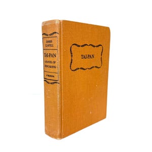1966 &quot;Tai-Pan, A Novel of Hong Kong&quot; Vintage Book by James Clavell
