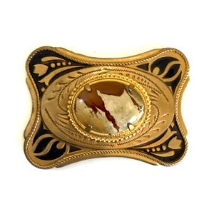 Black Metal Belt Buckle Ornate - Etsy display picture 2