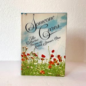 1972 &quot;Someone Cares: The Collected Poems of Helen Steiner Rice” Large Hardcover Vintage Book