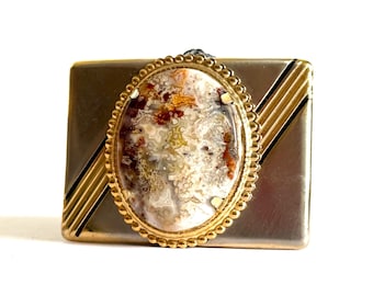 Agate Geometric Western Vintage Belt Buckle - Etsy Israel display picture 1