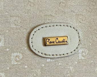 1990's Pierre Cardin Vintage Purse - White Shoulder Bag With