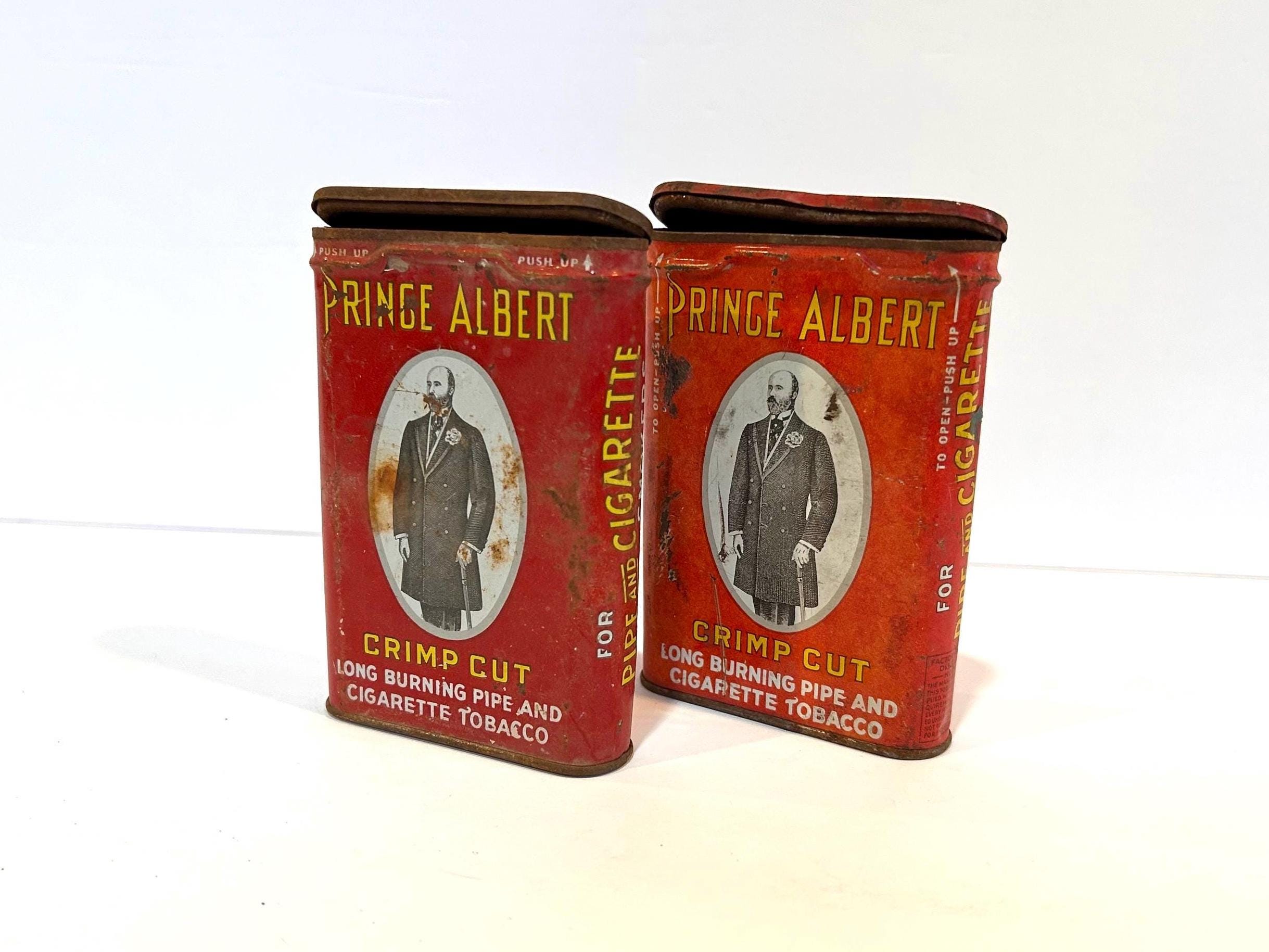 Set of 2 Prince Albert Tobacco Tins