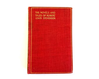 1891 Antikes Buch "Die Romane und Märchen von Robert Louis Stevenson: The Wrecker"