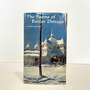 1967 &quot;The Poems of Dr. Zhivago” Vintage Book by Boris Pasternak