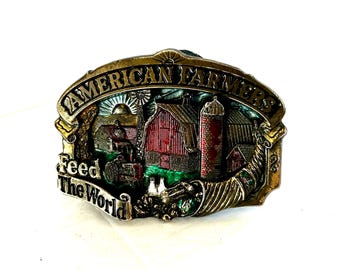 VINTAGE 1977 SOLID BRASS BELT BUCKLE SAILBOAT PALM TROPICAL INDIANA METAL CRAFT VINTAGE 1977 SOLID BRASS BELT BUCKLE SAILBOAT PALM TROPICAL  main image 2