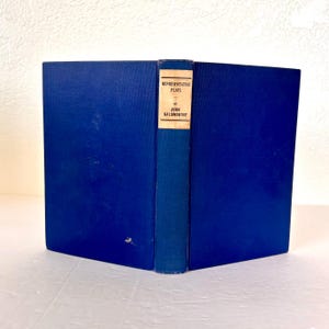 1924 antiek hardcover boek &#39;Representative Plays&#39; door John Galsworthy