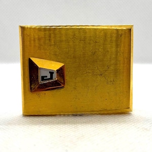 1974 Personalizable Initial Gold Vintage Belt Buckle by Arrow in Canada - Choose your initial!