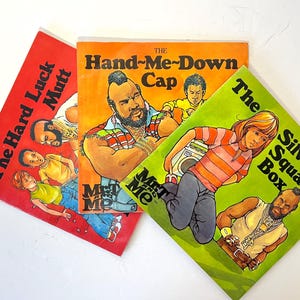 1980's "Mr. T And Me" Set of 3 Softcover Vintage Kids Books