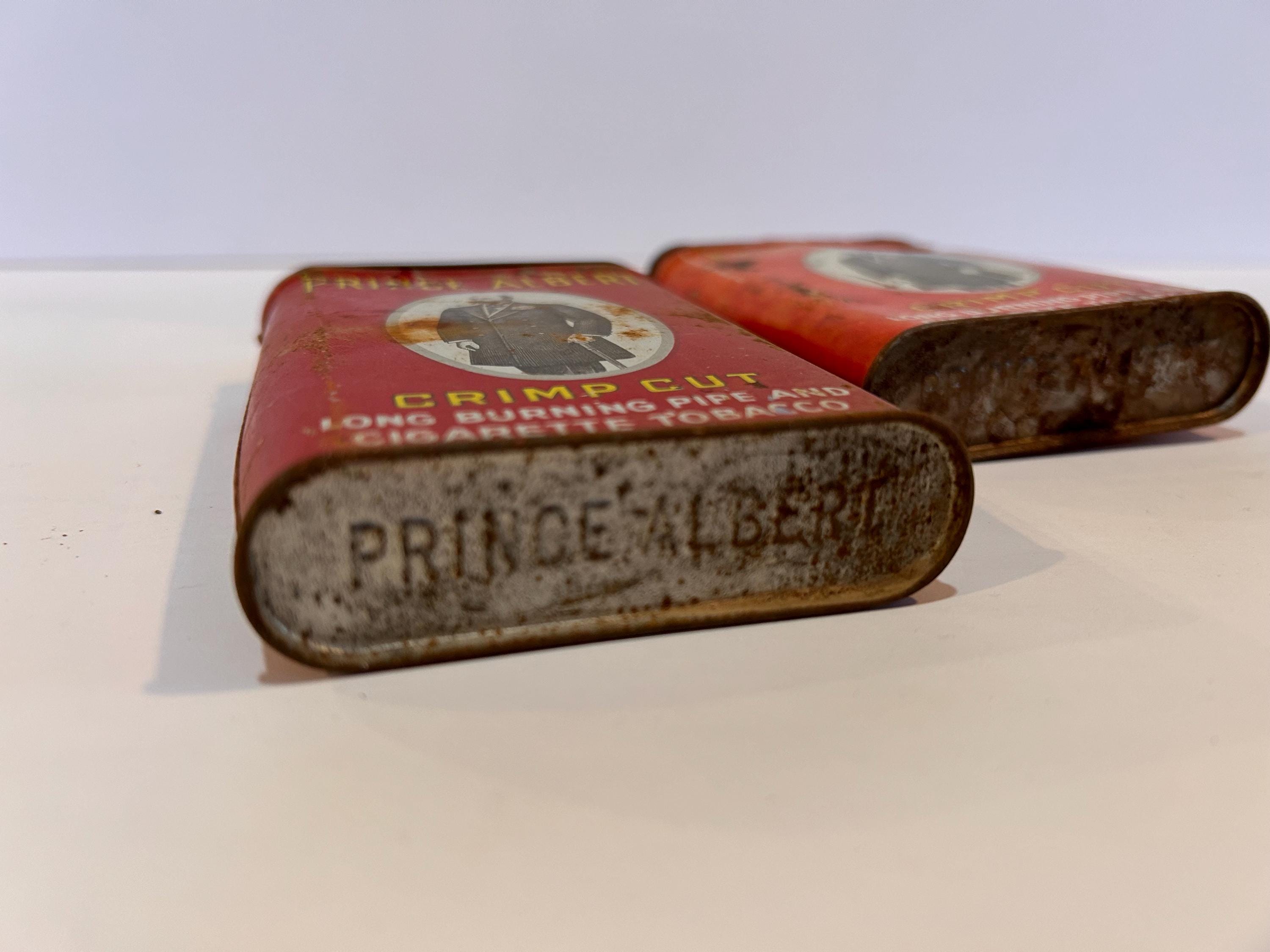 Set of 2 Prince Albert Tobacco Tins