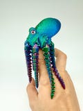 Mesmerizing Articulated Octopus Fidget Toy | 3D Printed Stress Relief Desk Decor | PLA Sensory Anxiety Relief Gift