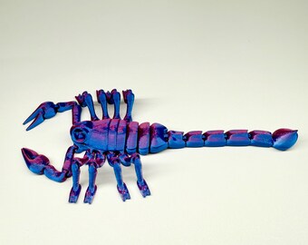 Articulated Scorpion Fidget Toy | 3D Printed Flexible Insect