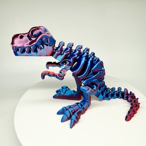 Gelenk 3D Gedruckt T-Rex Skeleton Fidget Spielzeug | Flexible