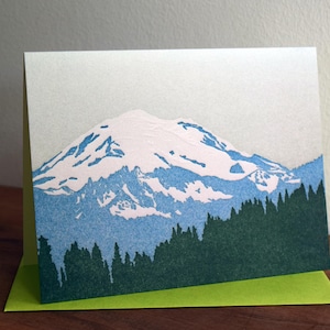 Mount Rainier, Summertime, Grußkarte Multi-Packs
