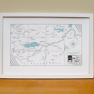 Truckee, Kalifornien Kunstdruck