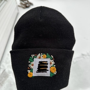 Hand Embroidered Beanie