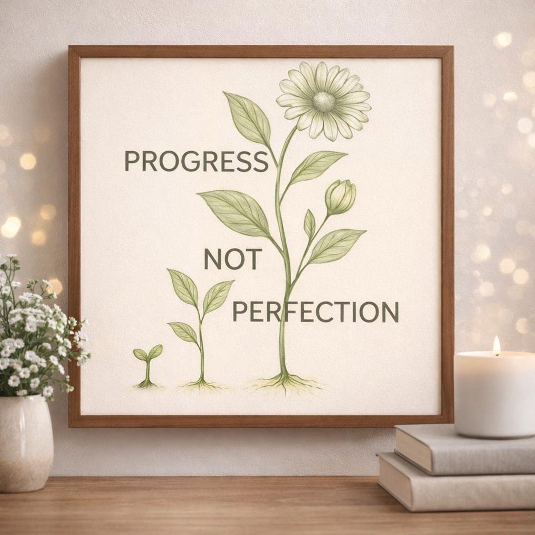Motivational Wall Art Poster, Home Decor, Inspirational Quote Print ...