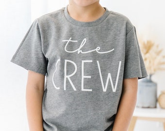 Big brother t-shirt | The Crew | big bro t-shirt | brother shirt | family photos | new baby | big brother gift | pregnancy announcement