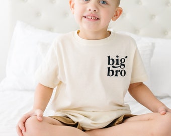 Natural Big brother shirt | big brother shirt | big brother t-shirt | big bro | big bro little bro | minimal big brother shirt