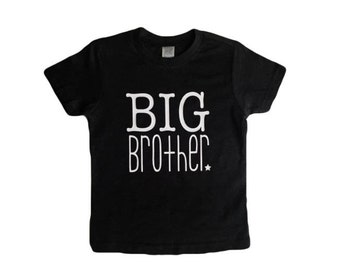 Big brother announcement t-shirt | big bro shirt | brother shirt | family photos | brother | big brother gift | pregnancy announcement