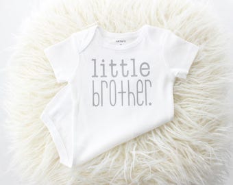 little brother announcement | baby bodysuit | baby boy | newborn outfit | coming home set | baby gift | newborn baby boy | take home