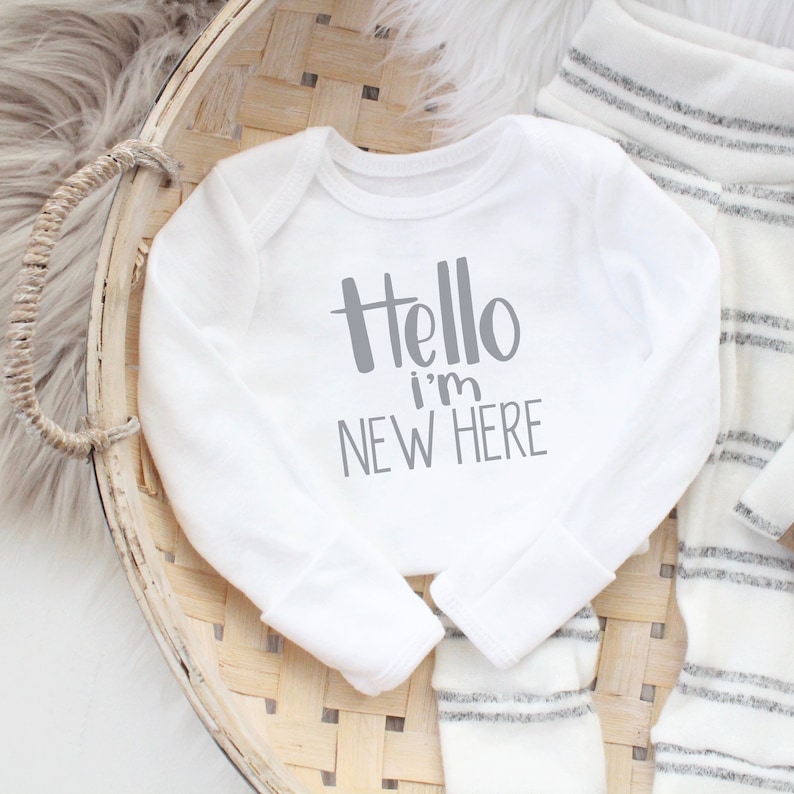 Gender surprise newborn hospital outfit gender neutral newborn outfit boy or girl surprise gender newborn outfit Hello I'm new here image 4