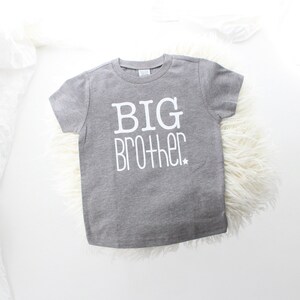 Big brother little brother new baby announcement brother shirts cute brother shirt big bro little bro brother t-shirts image 4