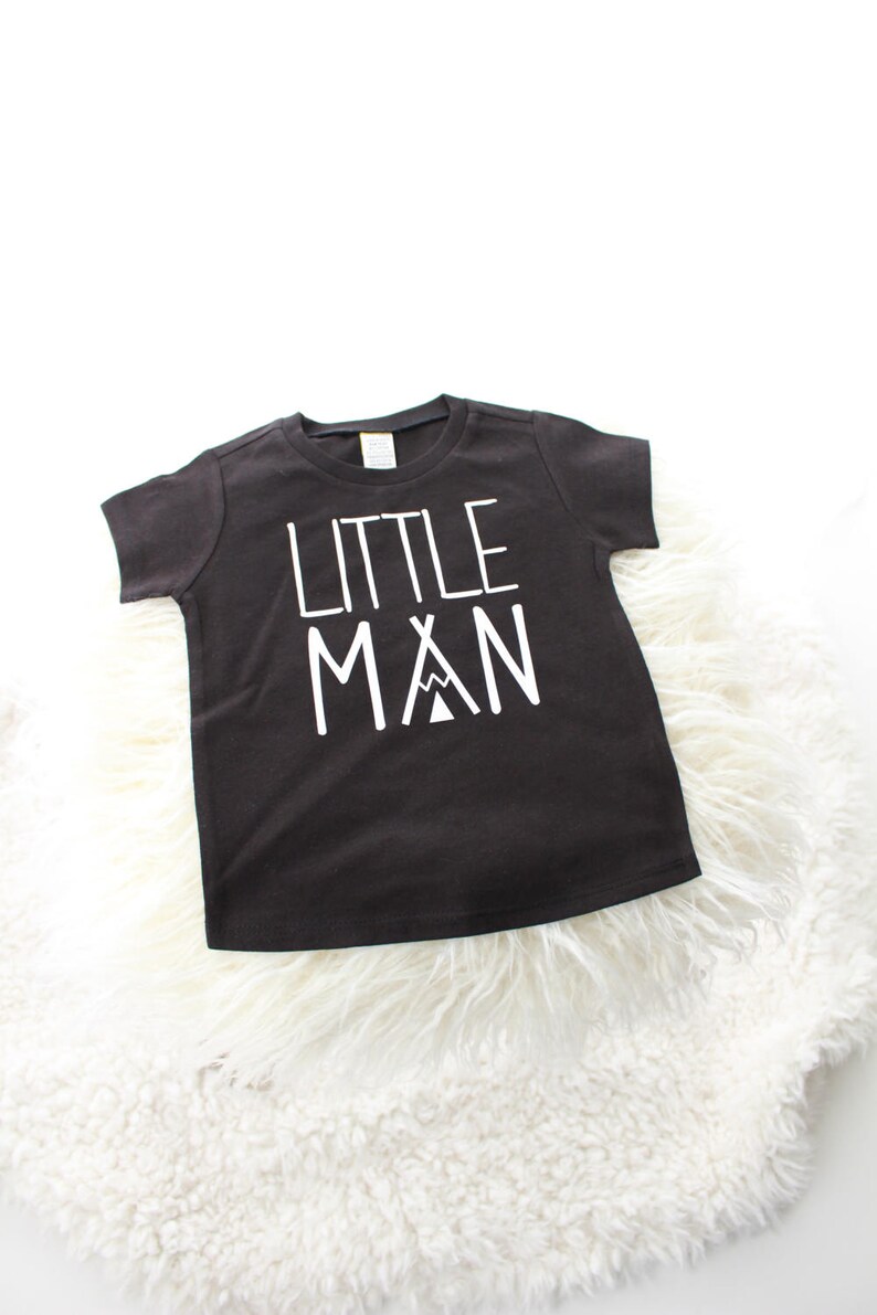 Little Man Tshirt Cute Boy Clothes Baby Boy Outfit Cute Etsy