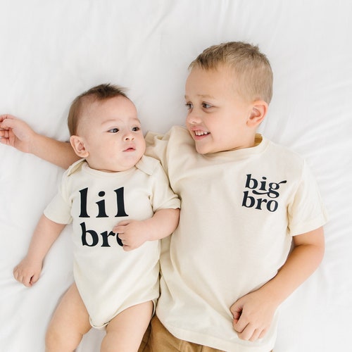 Big Brother Little Brother Shirts Big Bro Lil Bro Set Big - Etsy