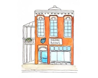 Square Books - Ole Miss Print