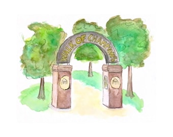 Walk of Champions - Ole Miss Print