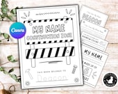 Personalized Name Tracing Workbook: Kindergarten Homeschool Worksheets Preschool Learning Activity Toddler Busy Book Construction Trucks