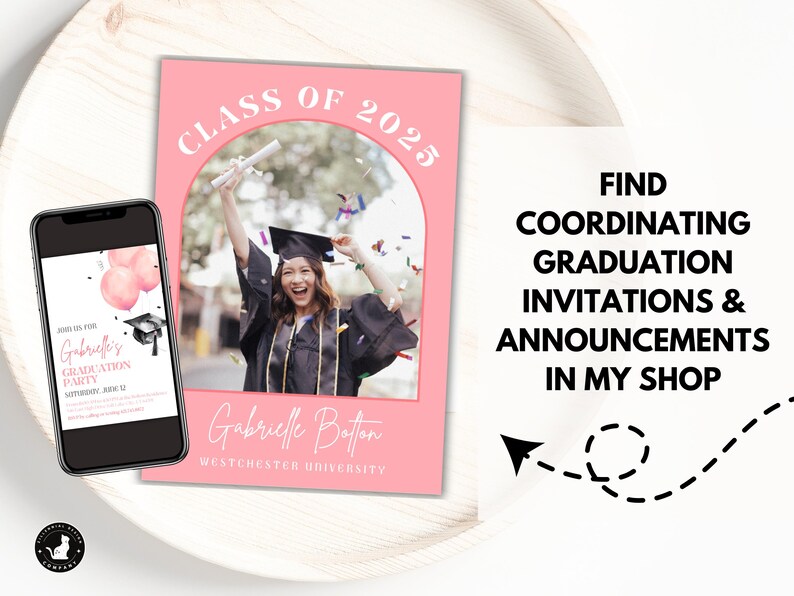 Graduation QR Code Insert Card: College Fund Venmo Code Graduation ...