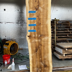 Live Edge Kiln Dried Red Oak Slab